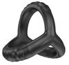 Black Silicone Cock Ring Delay Ejaculation Semen Lock Ring Reusable Cockring Men Penis Ring Sex Toys for Couples Sexshop