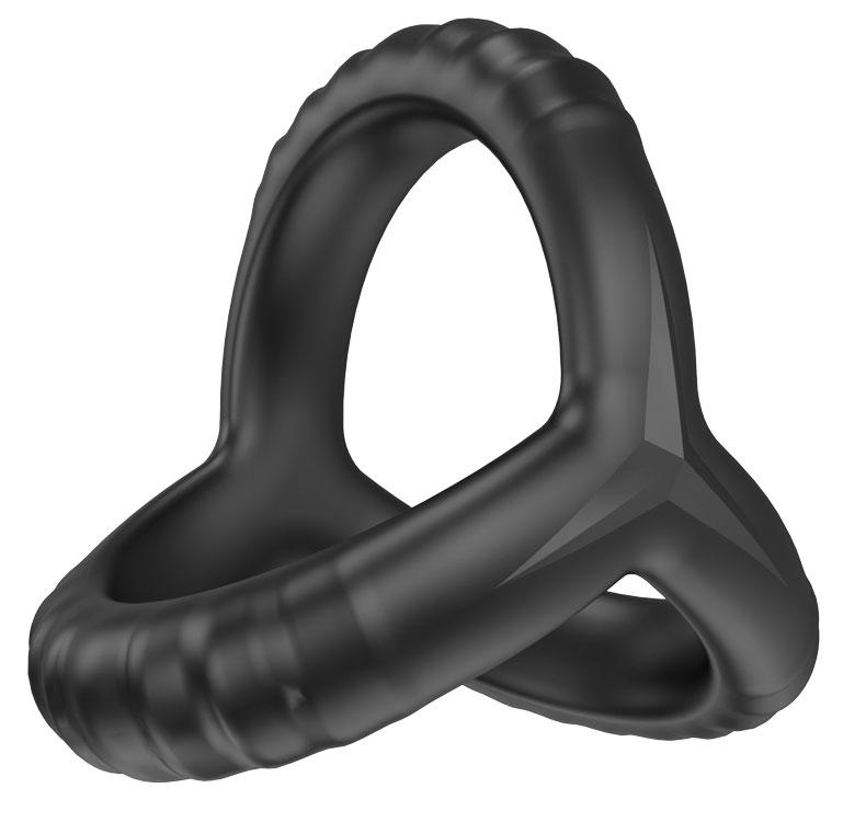 Black Silicone Cock Ring Delay Ejaculation Semen Lock Ring Reusable Cockring Men Penis Ring Sex Toys for Couples Sexshop