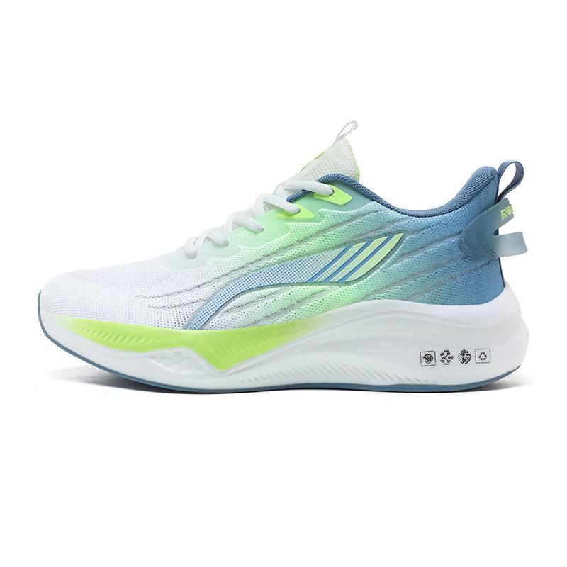 Lace-up Mesh Men's Sports Shoes Spring and Summer Fashion Low-top Round-toe Running Shoes Daily Soft Sole Casual Shoes