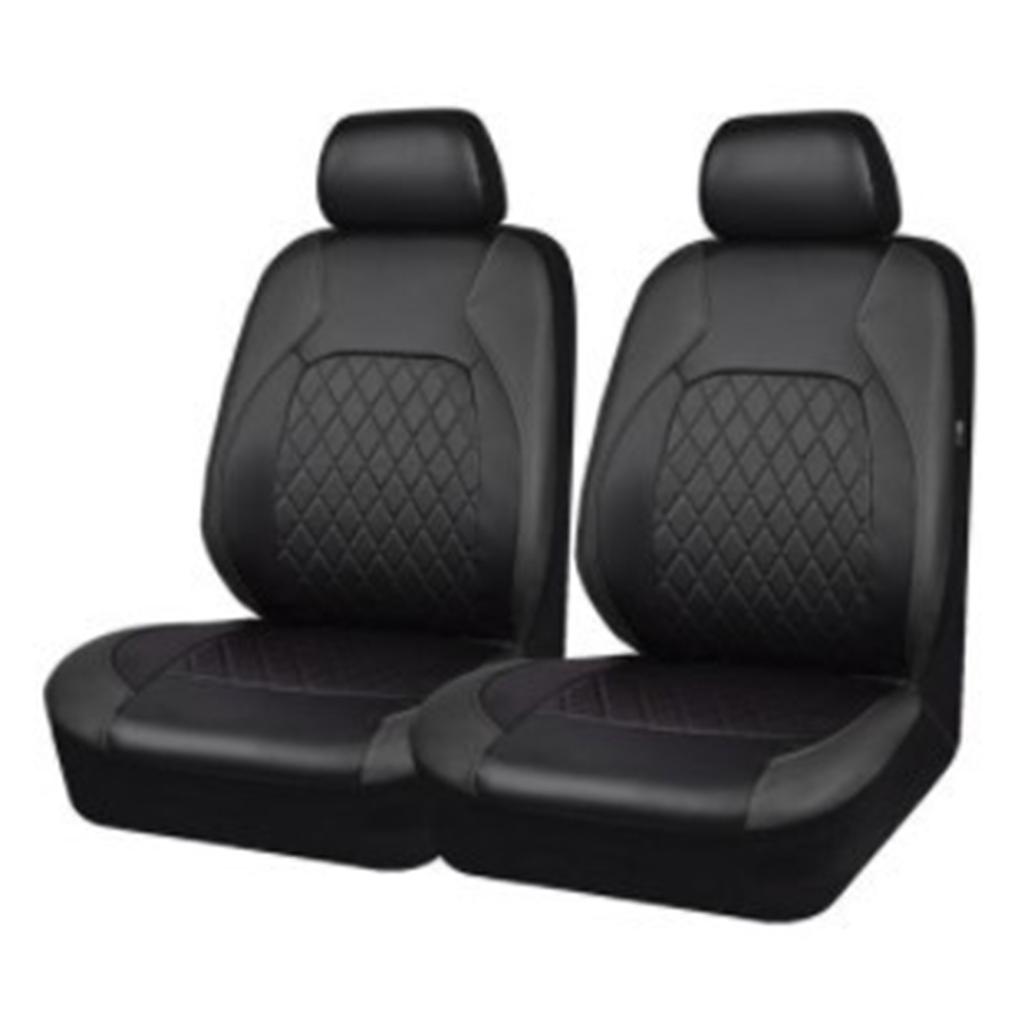 Car for Seat Cushion Universal Fits for SUV Truck Elegant PU Leather Full Set