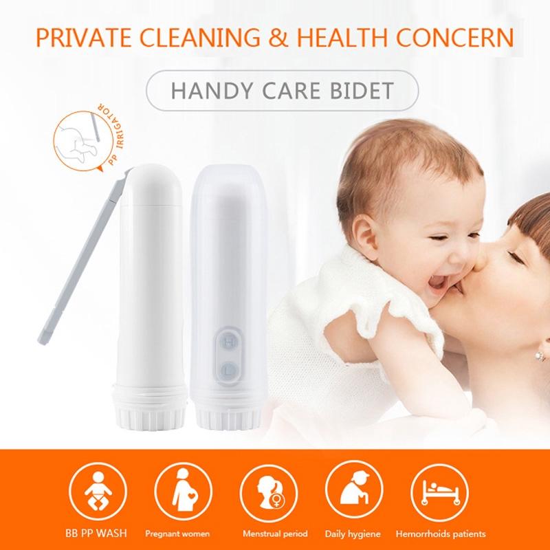 Handheld Mini Travel Electric Portable Bidet Handheld Sprayer Toilet Kit Lower Body Vulva Body Cleaner