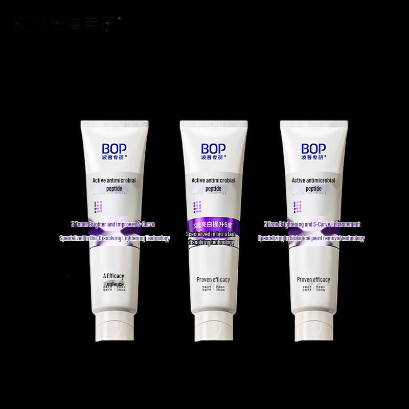 

BOP Active Antibacterial Whitening & Stain Dissolving Toothpaste
