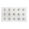 Flexible Baking Molds With 15/12 Fruit Designs Suitable For Chocolate Making Candle Crafting And Dessert Preparation