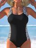 Costume da bagno intero stampato costume da bagno intero