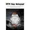 POEDAGAR Fashion Man Wristwatch Waterproof Luminous Date Week Business Quartz Watches Leather Sport Clock Reloj Hombre
