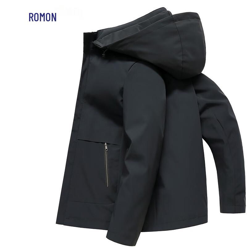 

Romon Men s Detachable Hood Windproof Jacket 190