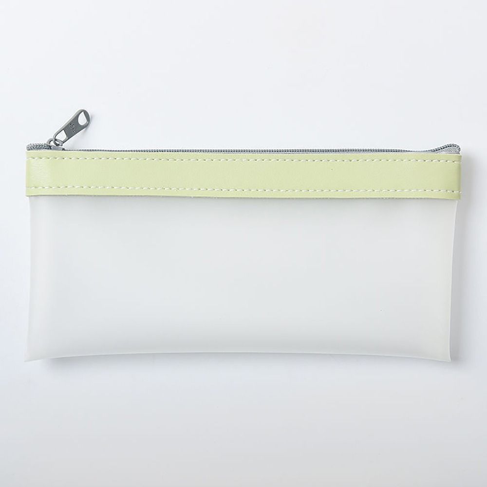2Pcs Simple Pencil Bag Stationery Box Stationery Organizer Holder Durable School Cases