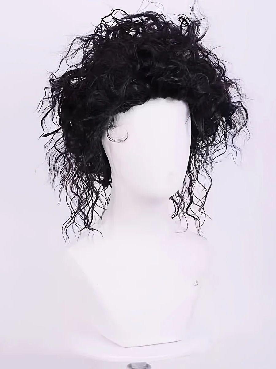 

Movie Character Edward Scissorhands cosplay High Quality Synthetic Wig April Fool s Day Halloween Christmas чорний