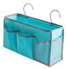 Large Capacity No-Punch Bedside Cotton Linen Hanging Storage Bag