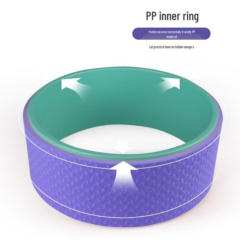 Yoga Wheel for Backbends and Pilates Support