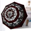 1pc Mythical Beast Ornament Automatic Open/Close Umbrella - Portable Collapsible Umbrella with 8-Rib Stability, Fashion Lovers Yy251017131