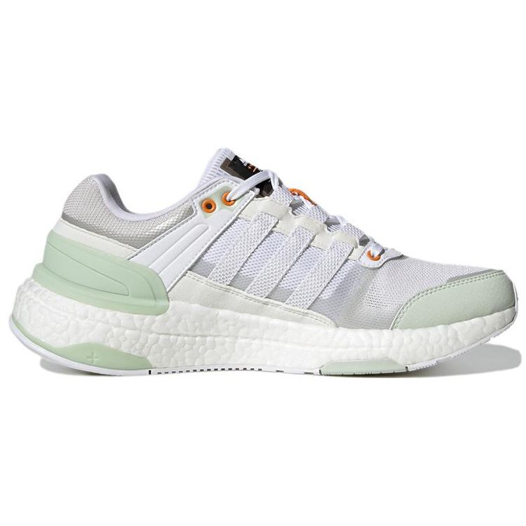 Adidas Equipment Comfort Fabric Shock Absorption Non-Slip Wear-Resistant Low-Top Casual Running Shoes Unisex Sneakers White Green HP2632
