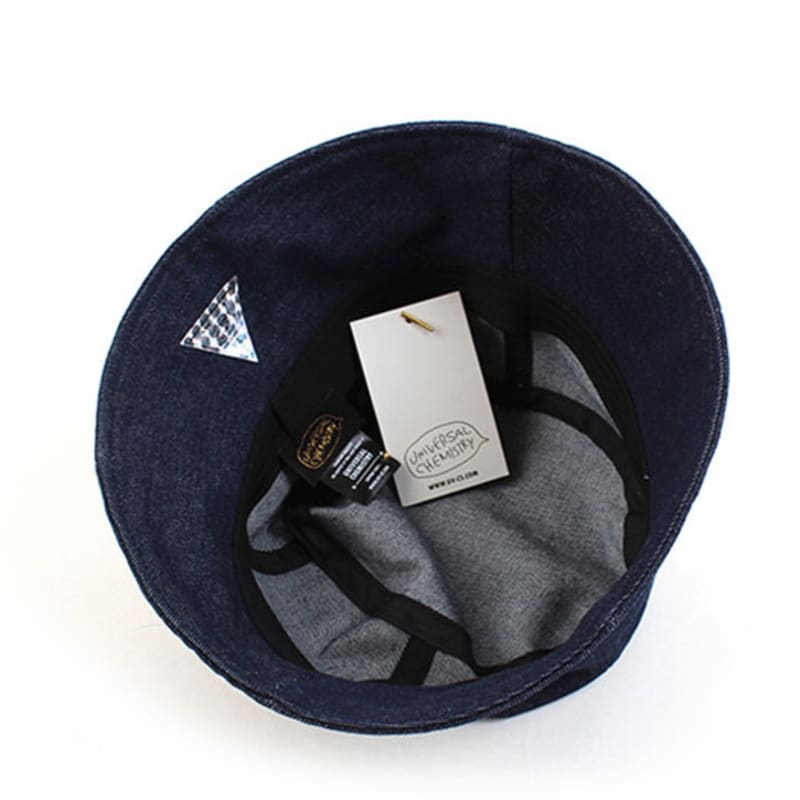 Universal Chemistry Belted Dark Denim Bucket Hat