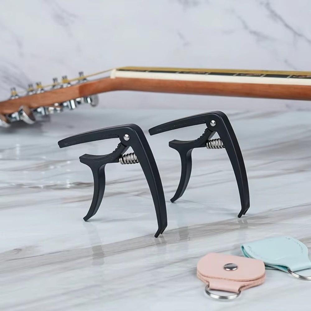 Excellent Guitar Capo Adjustment Clip Precise Metal Tuning Easy Clamp for Acoustic Electric Guitar Durable Guitar Tuner Clip