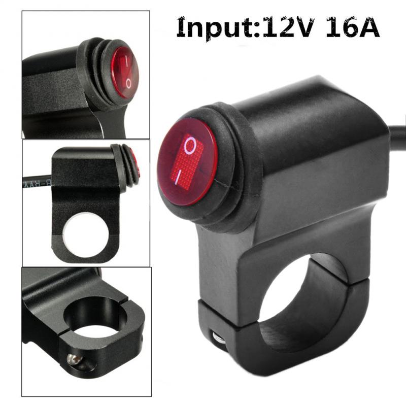 

LMoDri Водонепроницаемый 12 В мотоцикл 7/8 22 мм Переключатели на руль мотоциклетные фары аварийная сигнализация тормоза противотуманные фары переключатель ВКЛ-ВЫКЛ-ВКЛ