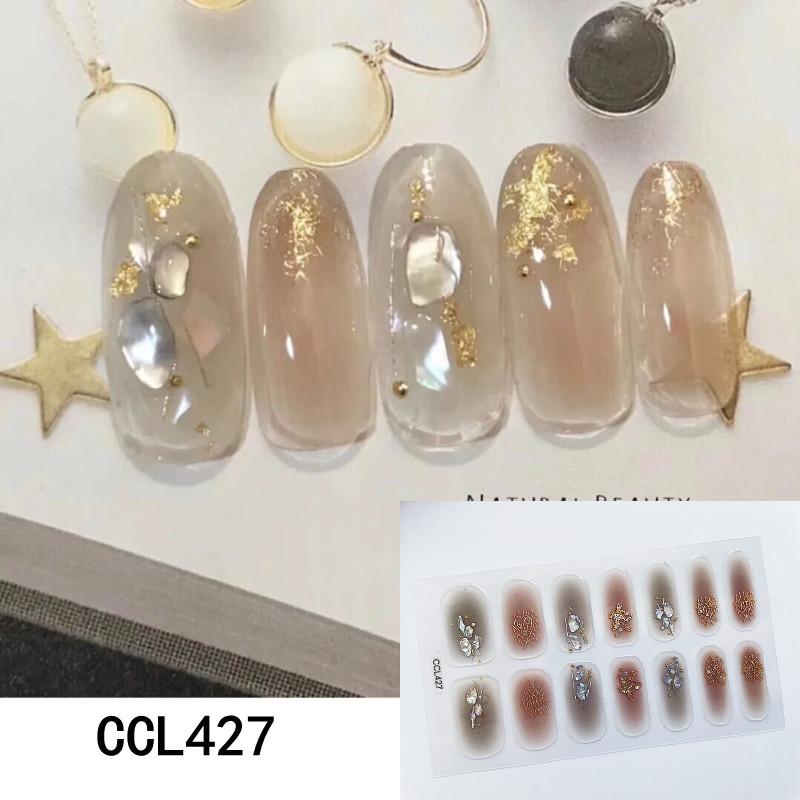 

3D полоски для ногтей, художественные наклейки, полноразмерные обертывания для ногтей, польский маникюр, самоклеющийся декор, украшение I