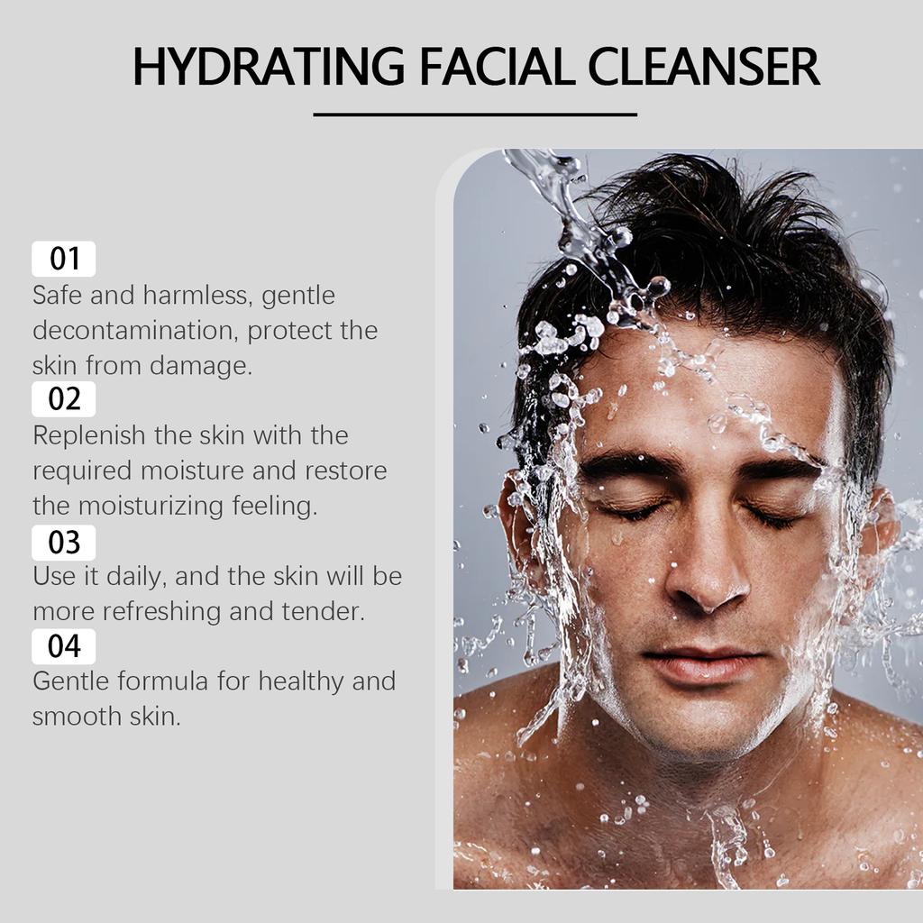 Gentle Moisturizing Cleanser Deeply Moisturizes And Reduces Dirt And Oil On The Skin Surface Suitable For A Variety Of Skin Types