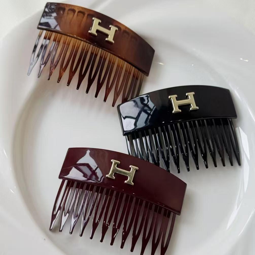Korean H Letter Fluffy Princess Hairstyle Tooth Comb for Bangs