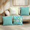 Happy Easter Cushion Cover Soft Short Plush Pillow Cover Smooth Cozy Texture Aesthetic Cushion Case Home Decor