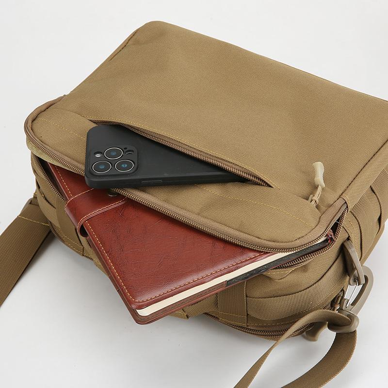 Tactical Handbags Shoulder Bag Camping for Man Hiking Travel Climbing Fishing Sling Crossbody Outdoor Weekend Bag