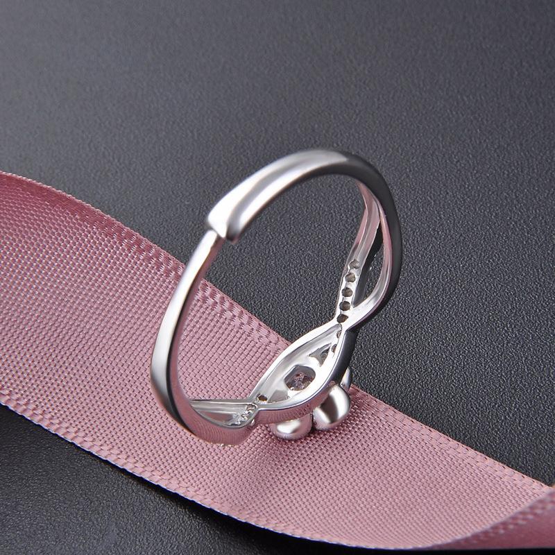 Lindon Classic 925 Sterling Silver Zircon Ring Ladies Jewelry Wedding Promise Party Gift