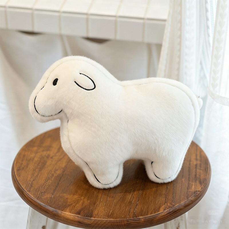 Plush Sheep Pillow For Kids Soft Cartoon Toy Snuggle Gift For Children