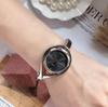 Bangle Watch Women Quartz Wristwatch Minimalist Dial Brand New Design Clock Fashion Diamond Rhinestone Bracelet Band Retro Reloj