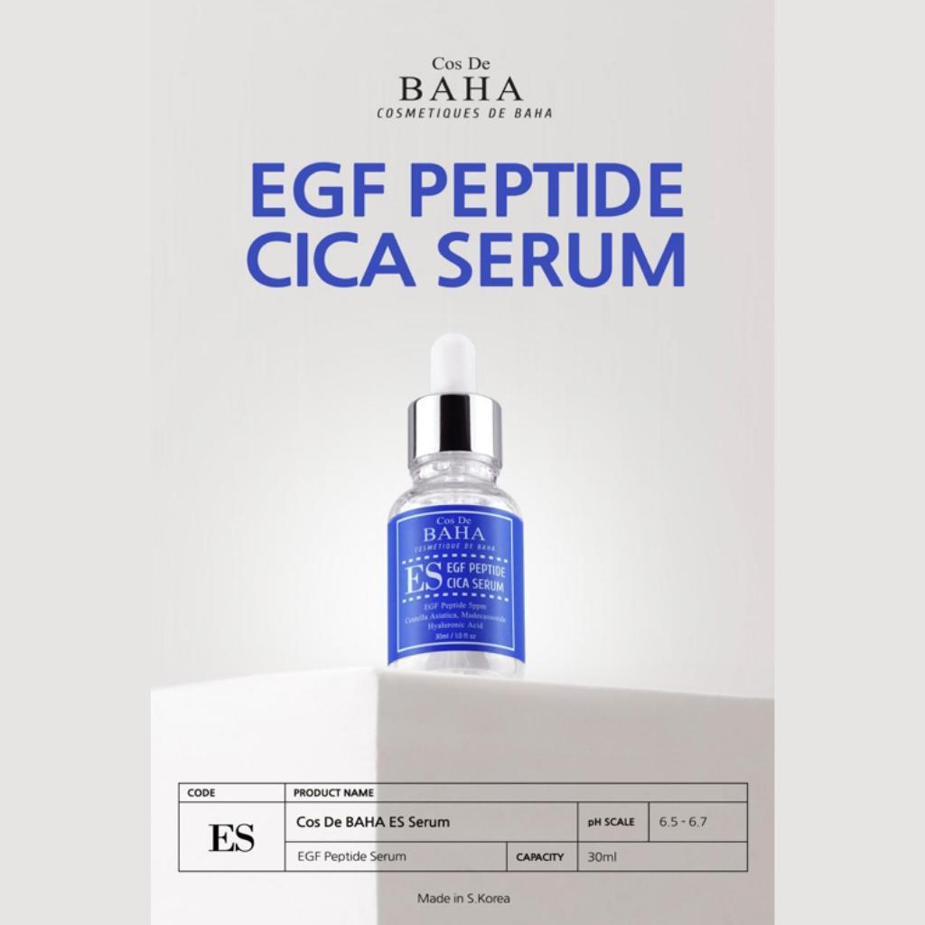 

Cos De BAHA Сыворотка EGF Peptide Cica 30 мл (ES)