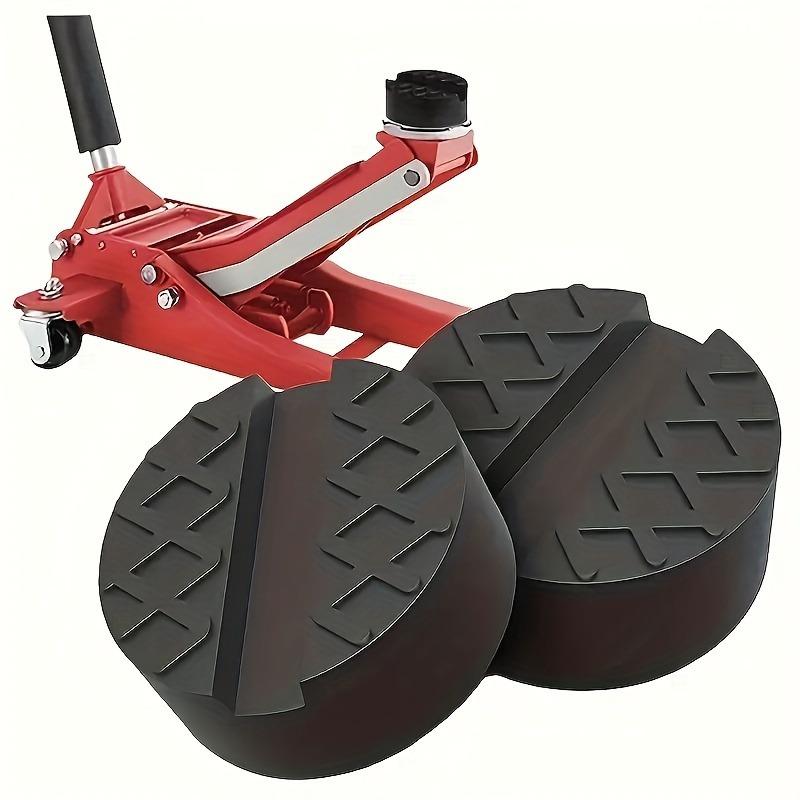 5PCS Car Rubber Jack Pad - Frame Protector Adapter for Jacking Pinch Weld Side Lifting Disk