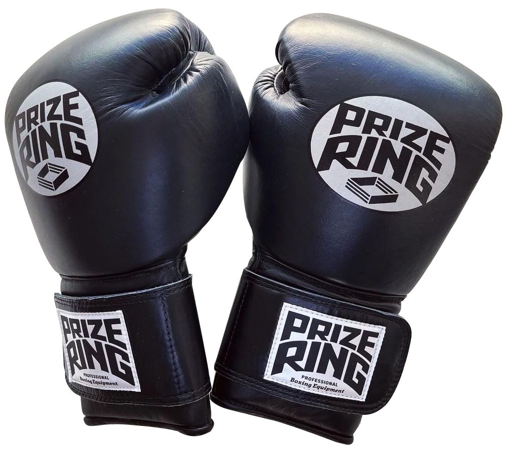 Boxerské rukavice PRIZE Ring černé 8oz RING/Prize "Professional 5.0"