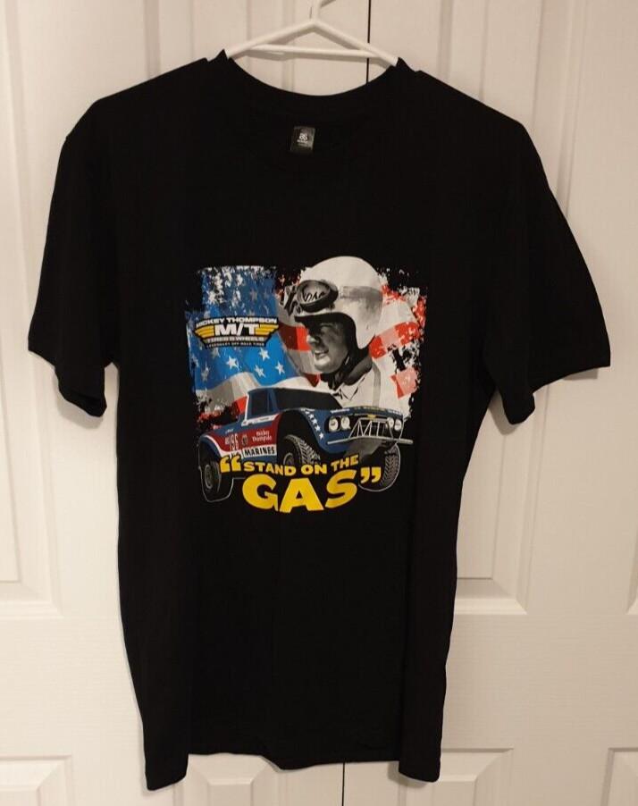 MICKEY THOMPSON MT Tyres #034Stand on the Gas#034 Off Road Truck TShirt Size Medium Unisex T-Shirt XXL