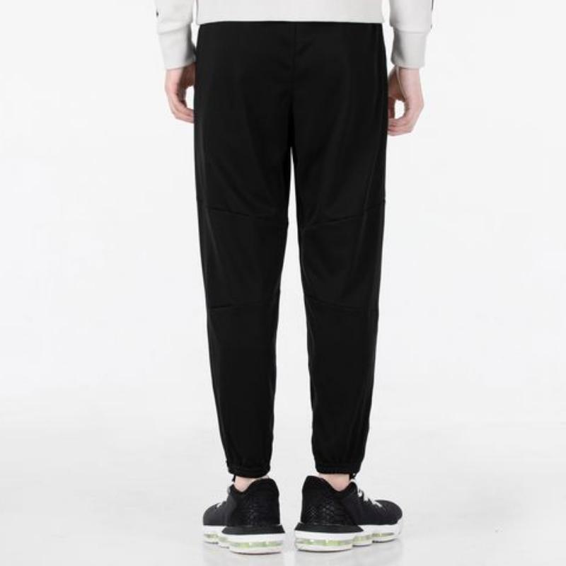 Nike Logo Elastic Waist Drawstring Knit Joggers Men Bottoms Black DD6216-010