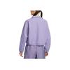 Nike Sportswear SS25 Oversized Stand Collar Fashion Casual Versatile Jacket Women Jacket Purple HJ1000527