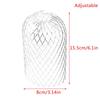 4Pcs Metal Aluminum Filter Mesh Gutter Leaf Debris Mud Trap Guards Drain Pipe Cover Downpipe Guttering System Waterproof