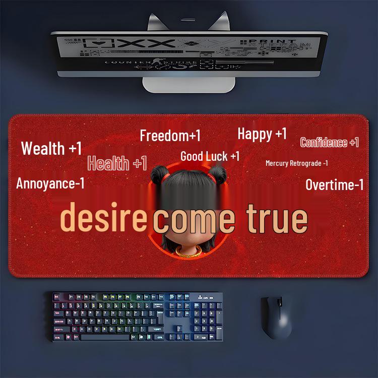 

Nezha: Rebirth Exquisite Non-slip Mouse Pad for Gaming & Office Nezha - Wish Come True