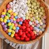 Easter Decorations Eggs Mini Easter Colorful Easter Eggs Diy Easter Party Decors Supplies Basket Stuffers