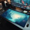Sunset Scenery Pc Keyboard Desk Mat Large Office Accessories Laptop Mouse Pad Gamer Gaming Anime Mousepad Natural Rubber Carpet