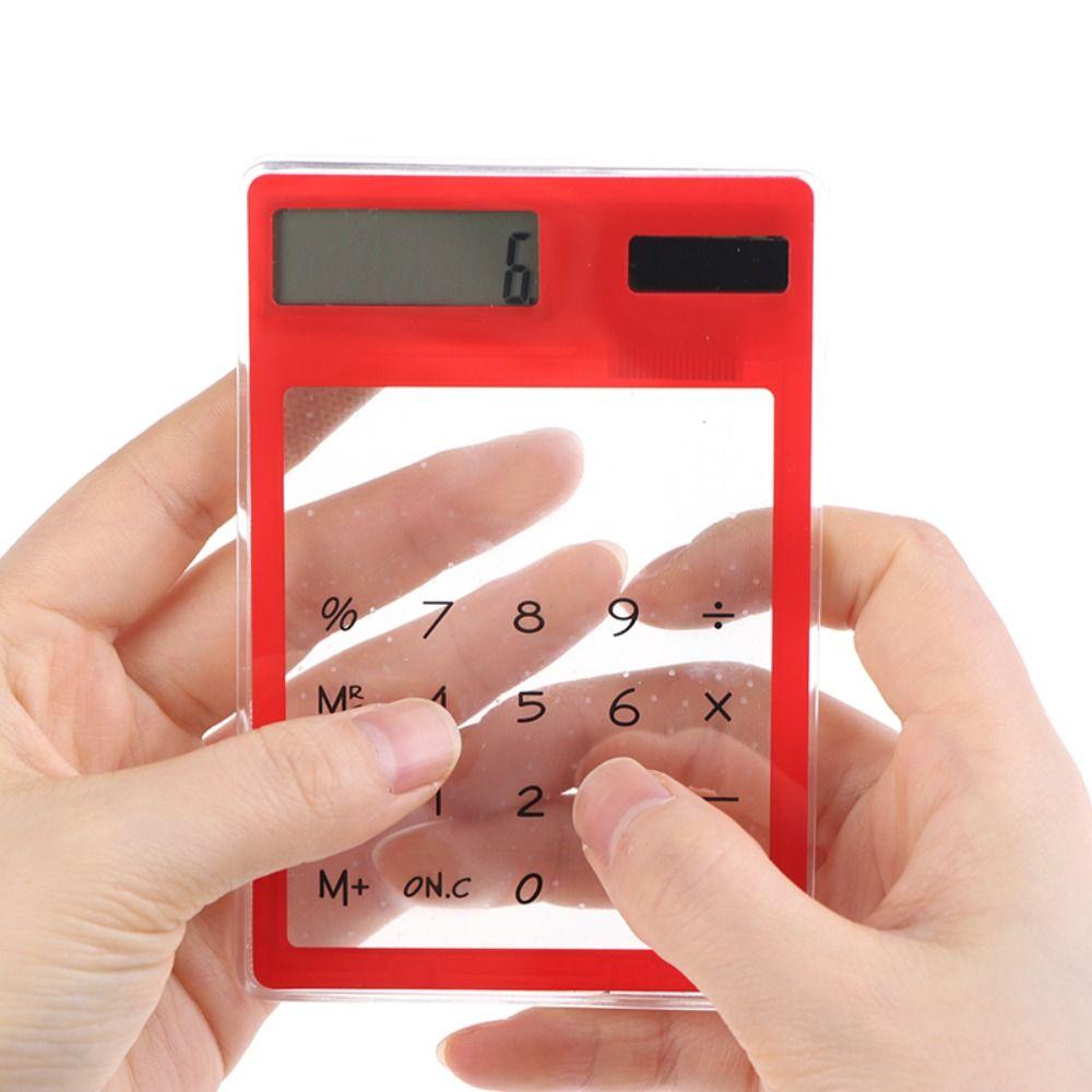 8-Digit Display Mini Calculator Ultra Slim Solar Calculator Student Calculators  School Office
