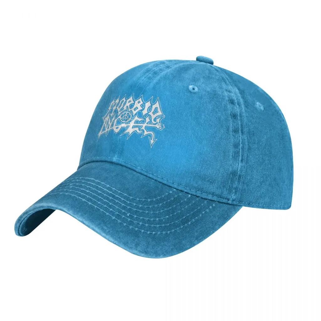 Morbid Angel Baseball Cap Popular Logo Fitted Male Washed Trucker Hat Dropshipping Design Tennis Baseball Caps Birthday Present