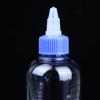1Pc 30-500Ml Clear Pet Graduated Bottles Twist Cap Refillable Liquid Sample Container Inks Oils Arts Hair Dye Water Bottle