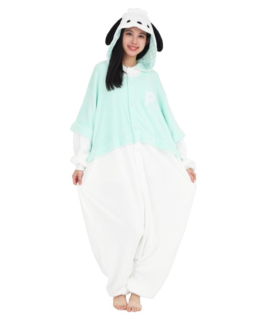 [SAZAC] Sango Meyer Character Kigurumi, Free Size, Sanrio Pochacco