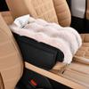 Plush Universal Car Tissue Box Three-in-one Car Armrest Pad  Automotive Use