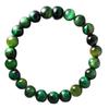 Bracelet, Rose Red, Purple, Green, Yellow, Tiger Eye Stone Bracelet