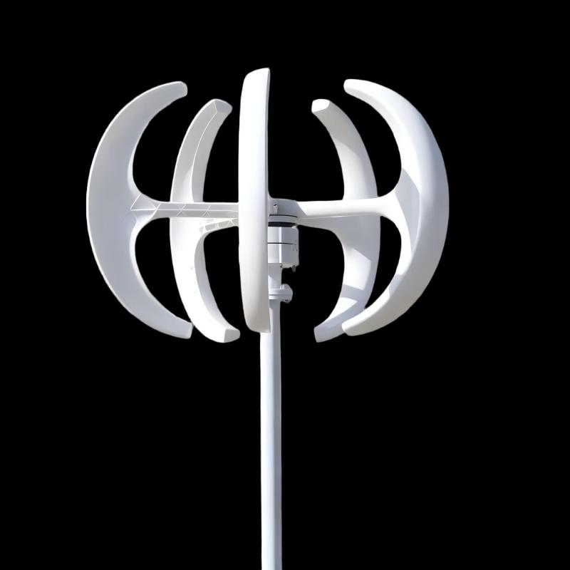 Lantern-Type Vertical Axis Wind-Solar Hybrid Generator