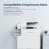 Cartouche d'encre 62XL - 1001 PILES BATTERIES - Noir - Compatible HP Envy et OfficeJet - 630 pages