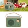 Portable Speaker Cute Old Fashion   Wireless Stereo Sound 500mAh Retro   Speaker for Desktop Bedroom