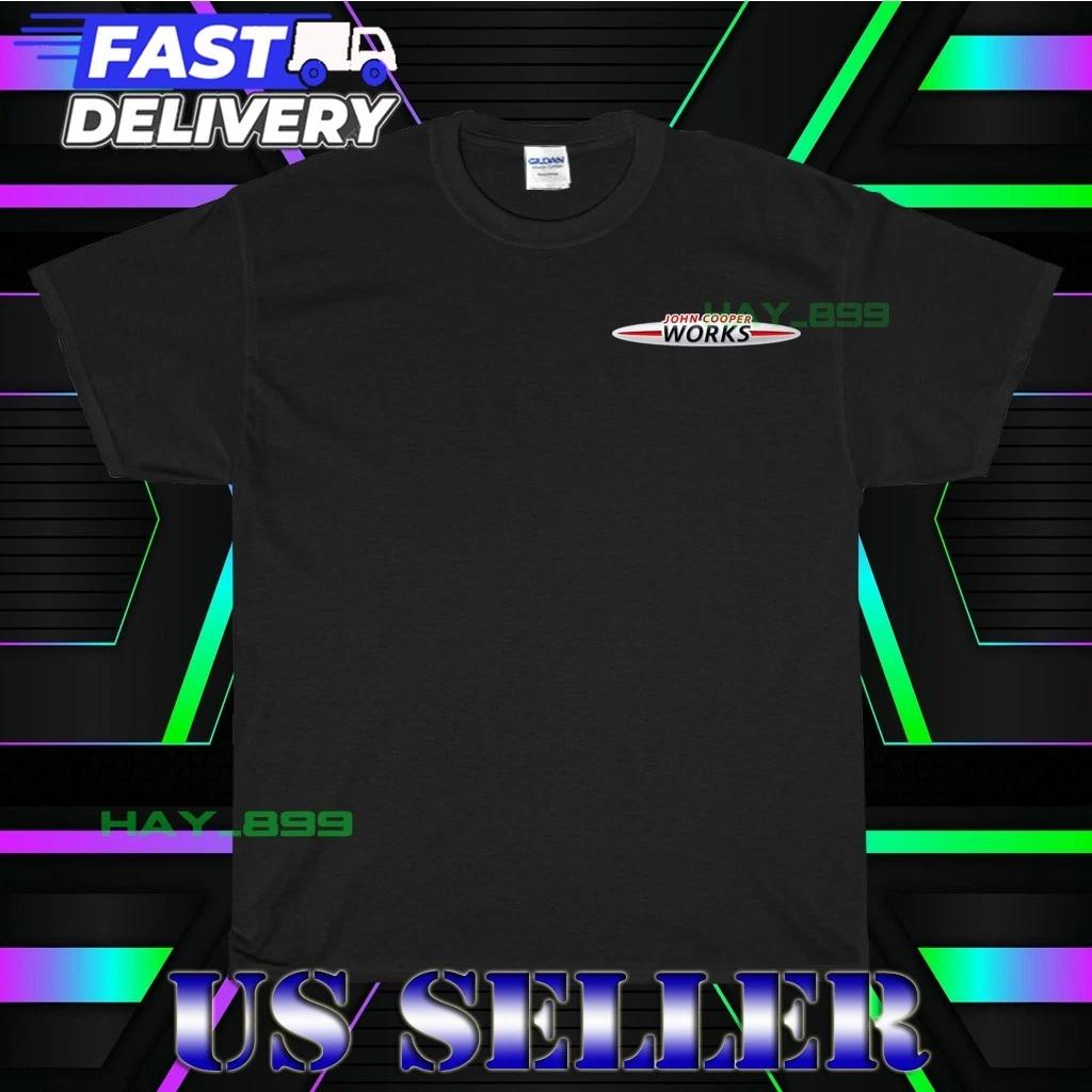 NEW SHIRT JOHN COOPER WORKS LOGO EMBLEM T-Shirt FUNNY AMERICAN UNISEX SIZE S-5XL S