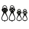 8-Tooth Outdoor Crampons for Mountaineering, Fishing, and Snow-Ice Treks - Non-Slip Silicone Steel Nails for Ultimate Traction