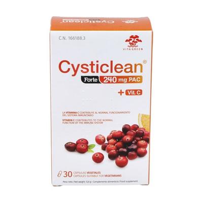 CYSTICLEAN - Cysticlean Forte 240 Mg PAC 30 Vegetable Capsules