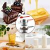 304 Stainless Steel Melting Pots 480ml Double Spout Nonslip Handle For Chocolate Caramels Butter Kitchen Tool